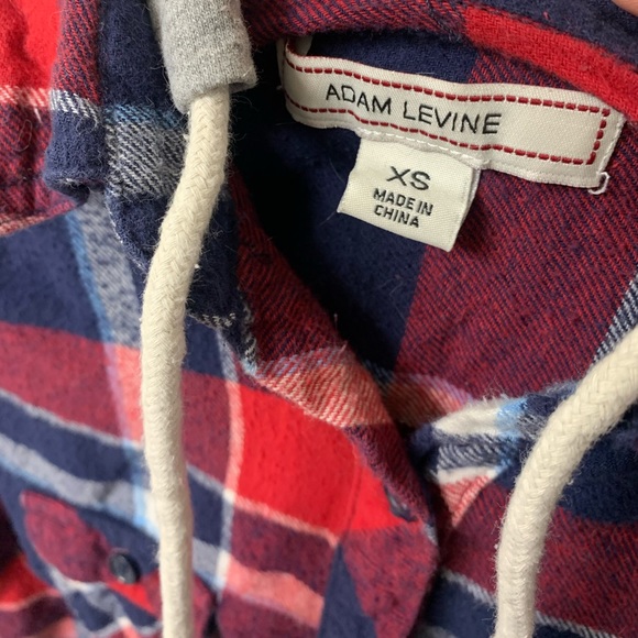Flannel Adam Levine Button-Down - Picture 3 of 5